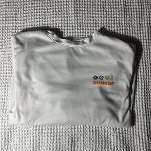 Dunkin’ | Girl Scouts Logo Sweatshirt Crew Neck. Size L